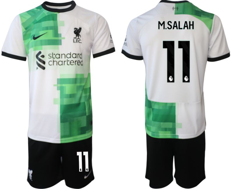 Men 2023-2024 Club Liverpool away white 11 Soccer Jersey